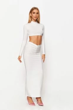 Solado Solid Crop Top & Ruched Maxi Skirt Set 16 Solado Solid Crop Top & Ruched Maxi Skirt Set -Solado Shop 2855102022090811200563195f652ec57 1a310d38 64a5 40b9 a331 3e0711a76b0a 1800x1800