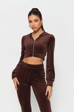 SOLADO Velvet Zipper Front Hooded Long Sleeve Cardigan -Solado Shop 28551020221017112329634ccab1265d3 1800x1800