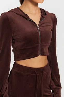 SOLADO Velvet Zipper Front Hooded Long Sleeve Cardigan -Solado Shop 28551020221017112332634ccab47e821 1800x1800