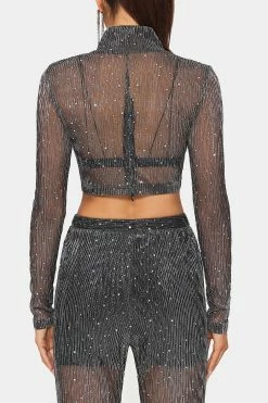 SOLADO High Neck Lurex Sequin Mesh Long Sleeve Top 13 SOLADO High Neck Lurex Sequin Mesh Long Sleeve Top -Solado Shop 7 7a2b2a1a 6c24 4567 9447 faa6297a3888 1800x1800