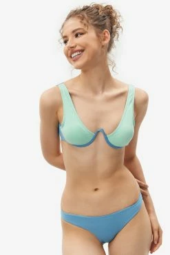 Solado Contrast Color Underwired Bikini Swimsuit