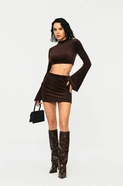SOLADO Velvet Mock Neck Flared Sleeve Crop Top 10 SOLADO Velvet Mock Neck Flared Sleeve Crop Top -Solado Shop jpeg 06df8717 72b0 4d90 9e61 465096f45057 1800x1800
