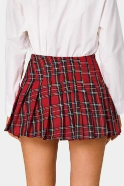 SOLADO Scottish Plaid High Waist Pleated Mini Skirt -Solado Shop jpeg 0a6b473a f6ad 454e 90a0 1083525da36c 1800x1800