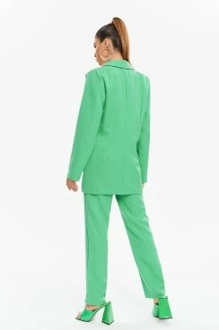 Alternative view of Solado Oversized Flap Pocket Wide Leg Suit Set