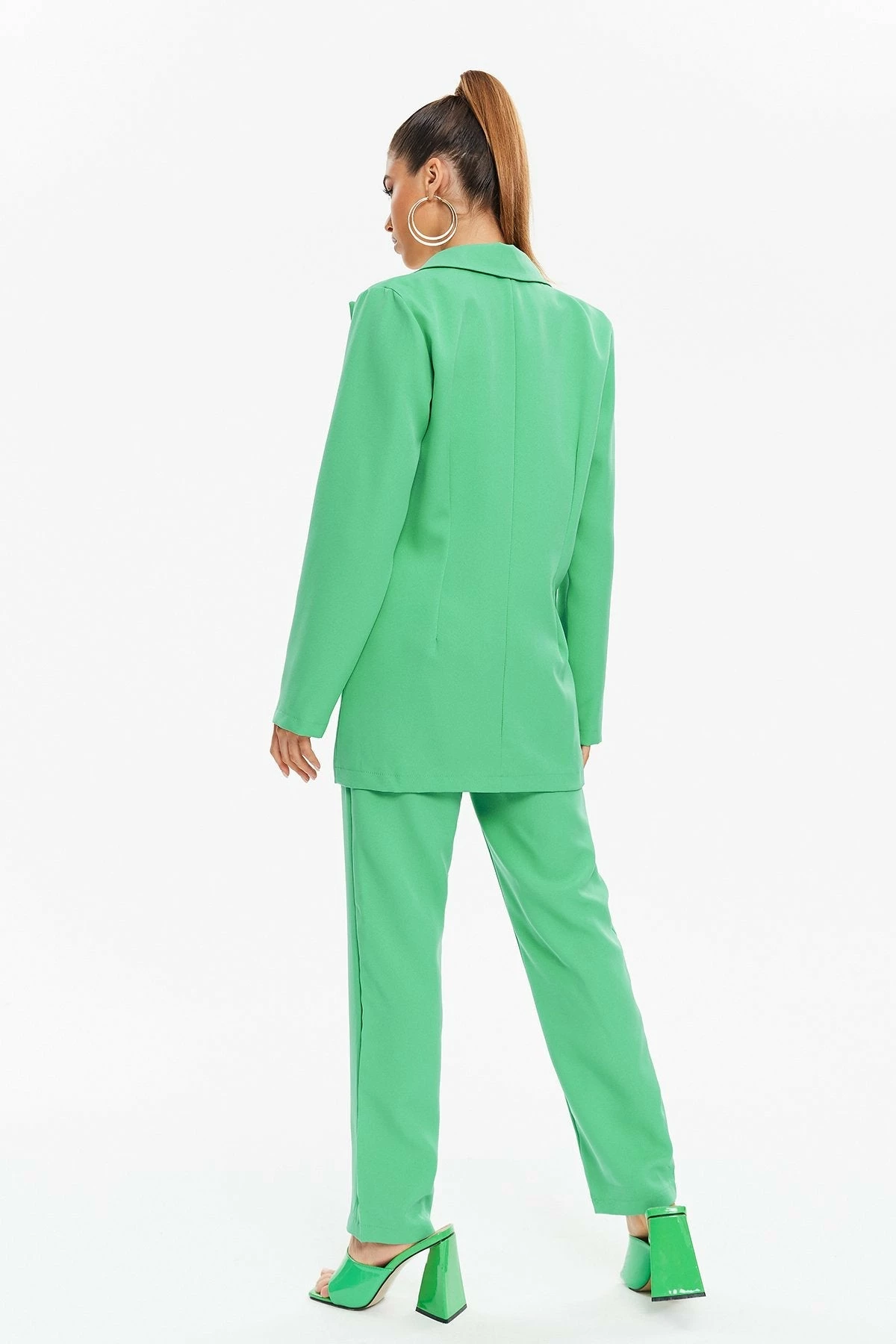 Solado Oversized Flap Pocket Wide Leg Suit Set 2 Solado Oversized Flap Pocket Wide Leg Suit Set - Image 2