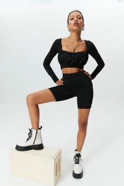 Solado Square Neck Ruched Crop Top & Shorts Set 15 Solado Square Neck Ruched Crop Top & Shorts Set -Solado Shop jpeg 0d7d774c c79f 4cda b83f e497d5209749 1800x1800