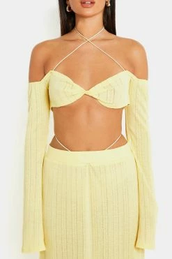 SOLADO Halter Neck Eyelet Detail Cold Shoulder Long Sleeve Top 12 SOLADO Halter Neck Eyelet Detail Cold Shoulder Long Sleeve Top -Solado Shop jpeg 12489774 72ed 4da8 9c5a 70ad14a9f043 1800x1800
