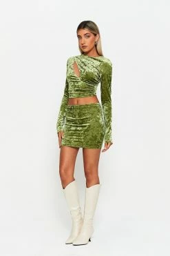 SOLADO Cut Out Long Sleeve Top & Velvet Bodycon Skirt Set -Solado Shop jpeg 1c267a5d c930 4247 81fd 265f8bc7ac88 1800x1800