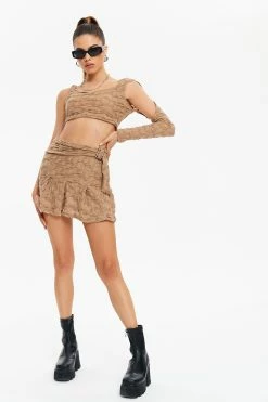 Solado Cut Out One Sleeve Crop Top & Texture Skirt Set With Belt 8 Solado Cut Out One Sleeve Crop Top & Texture Skirt Set With Belt -Solado Shop jpeg 1f1d3ec0 5667 4479 88b7 a27d9505c0a6 1800x1800