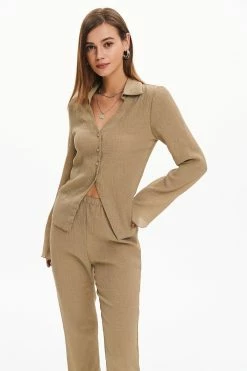 Solado Button Front Top & Texture Pants Set 9 Solado Button Front Top & Texture Pants Set -Solado Shop jpeg 2a87f655 081e 4333 8124 a8d446d1c3c6 1800x1800