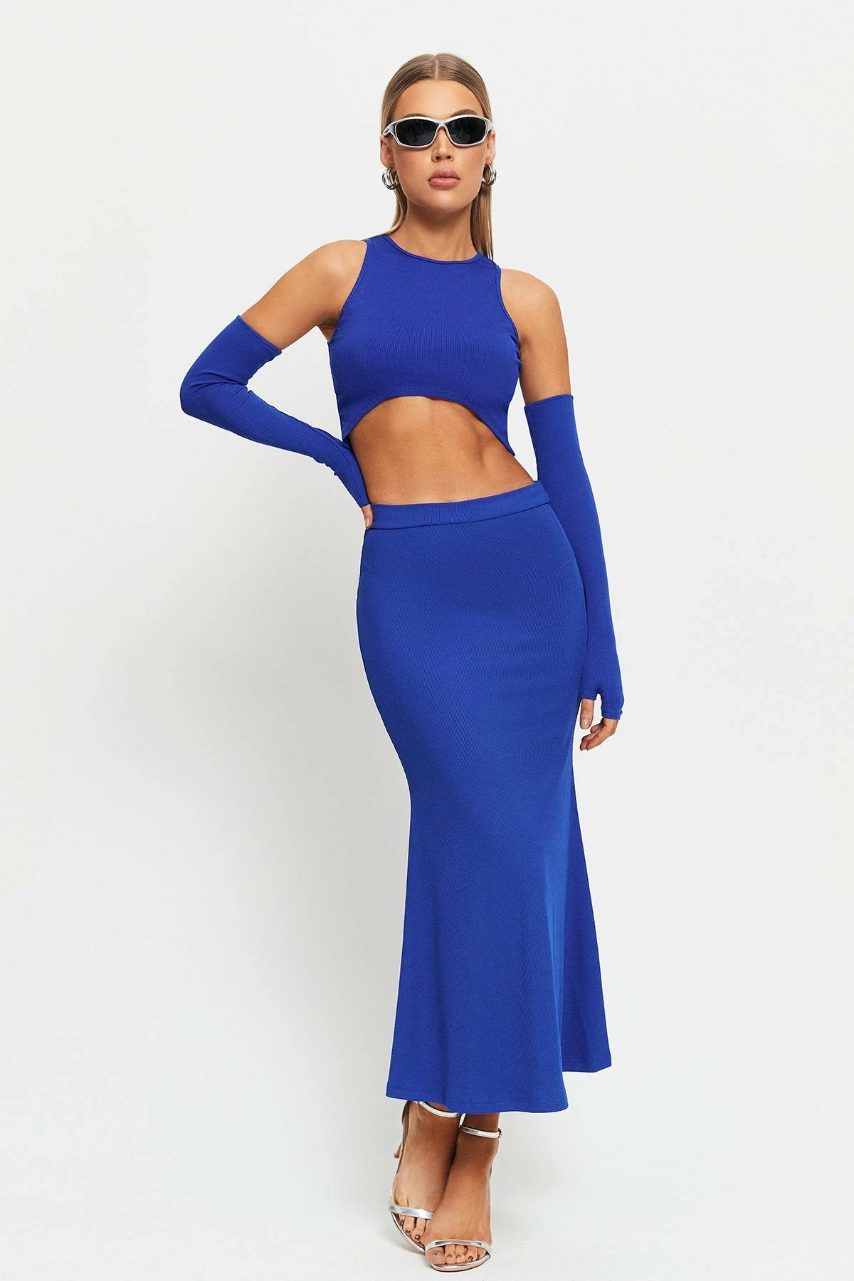 SOLADO High Waist Bodycon Mermaid Maxi Skirt 5 SOLADO High Waist Bodycon Mermaid Maxi Skirt - Image 5