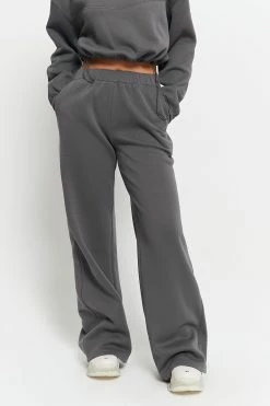 SOLADO High Waist Dual Pocket Draped Wide Leg Pants