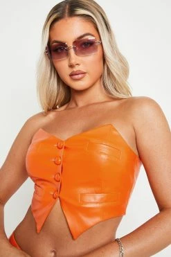 SOLADO Asymmetrical Hem PU Leather Tube Corset Top 10 SOLADO Asymmetrical Hem PU Leather Tube Corset Top -Solado Shop jpeg 31bae004 62d9 474c b563 3d556e63174f 1800x1800