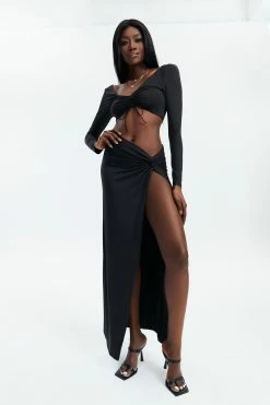 Solado Tie Front Top & Ruched Detail Slit Hem Skirt Set 9 Solado Tie Front Top & Ruched Detail Slit Hem Skirt Set -Solado Shop jpeg 381c29d1 bfa0 4c32 8eec 3f42866e358f 1800x1800