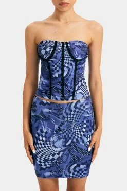 Solado Checkerboard Print Tube Top & Lace Up Skirt Set 11 Solado Checkerboard Print Tube Top & Lace Up Skirt Set -Solado Shop jpeg 3b96e115 a2d8 473b 9996 90e0b5683b2e 1800x1800