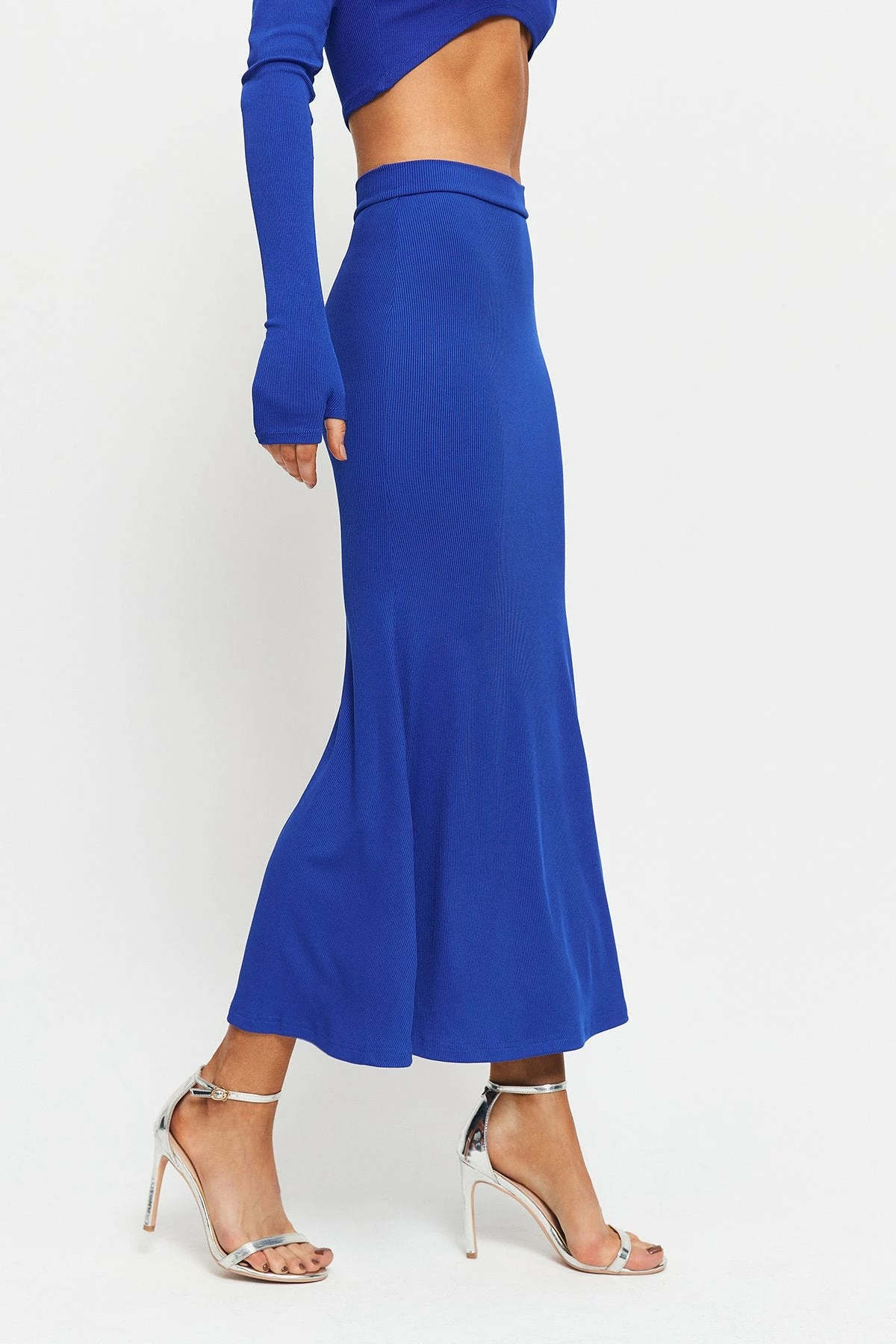 SOLADO High Waist Bodycon Mermaid Maxi Skirt 3 SOLADO High Waist Bodycon Mermaid Maxi Skirt - Image 3