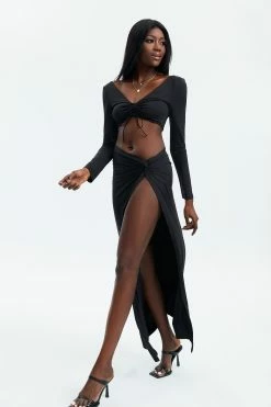 Solado Tie Front Top & Ruched Detail Slit Hem Skirt Set 8 Solado Tie Front Top & Ruched Detail Slit Hem Skirt Set -Solado Shop jpeg 4553d1ed 5344 4d28 bce4 3a40bd66e256 1800x1800