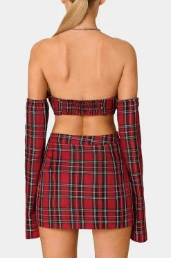 SOLADO Scottish Plaid Off Shoulder Twist Front Crop Top With Oversleeve 13 SOLADO Scottish Plaid Off Shoulder Twist Front Crop Top With Oversleeve -Solado Shop jpeg 49aa7321 d2de 4843 8829 a74c2754e109 1800x1800