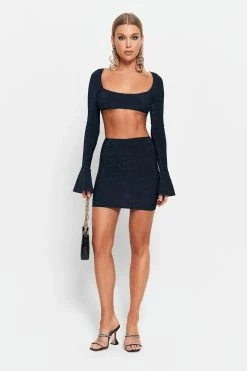 SOLADO Square Neck Split Cuff Flared Sleeve Glitter Crop Top -Solado Shop jpeg 4f4f23ec cc79 4fbd ae47 6f1e2b25d8b1 1800x1800