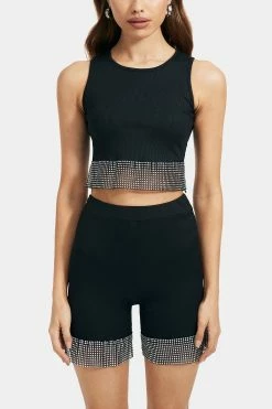 Solado Solid Sleeveless Tank Top & Rhinestone Splicing Shorts Set 12 Solado Solid Sleeveless Tank Top & Rhinestone Splicing Shorts Set -Solado Shop jpeg 51c7c44f 8200 4dd7 b726 82246d28b704 1800x1800