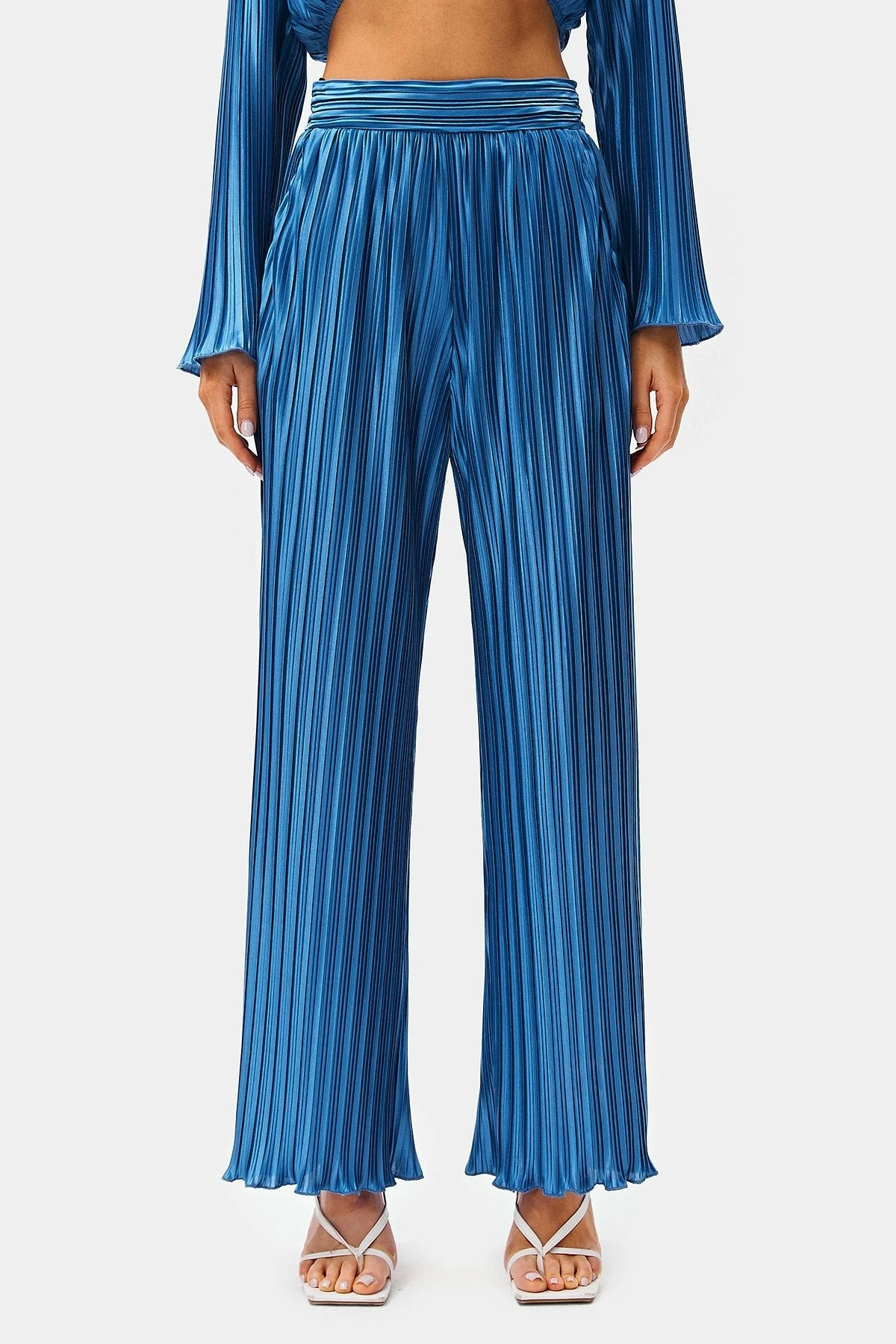 SOLADO High Waist Dual Pocket Pleat Wide Leg Pants 6 SOLADO High Waist Dual Pocket Pleat Wide Leg Pants - Image 6