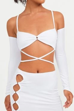 Solado Cross Tie Backless Crop Top & Cut Out Skirt Set With Oversleeve 8 Solado Cross Tie Backless Crop Top & Cut Out Skirt Set With Oversleeve -Solado Shop jpeg 54174d6a 4e95 46a9 b101 1ad4aef32d65 1800x1800