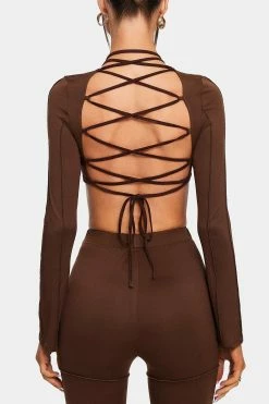 SOLADO Seam Detail Lace Up Backless Long Sleeve Top -Solado Shop jpeg 541d0949 80d7 4e56 9716 83600696a9bc 1800x1800
