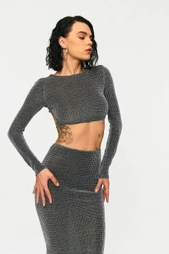 SOLADO Sheen Open Back Long Sleeve Crop Top -Solado Shop jpeg 5644f731 8600 4b67 ae15 7d3766955ede 1800x1800