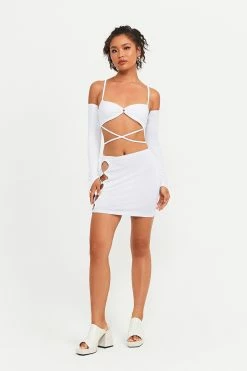 Solado Cross Tie Backless Crop Top & Cut Out Skirt Set With Oversleeve 9 Solado Cross Tie Backless Crop Top & Cut Out Skirt Set With Oversleeve -Solado Shop jpeg 56b5240b a636 42d9 ae93 78d12fd9cd37 1800x1800