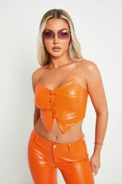 SOLADO Asymmetrical Hem PU Leather Tube Corset Top 9 SOLADO Asymmetrical Hem PU Leather Tube Corset Top -Solado Shop jpeg 56bd0873 c00e 4304 8ff3 8adca95e9c61 1800x1800