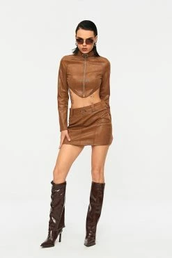 Solado Stand Neck Asymmetrical Hem PU Leather Coat -Solado Shop jpeg 59088d4f 47e7 4fec 9508 aad92f0b6444 1800x1800