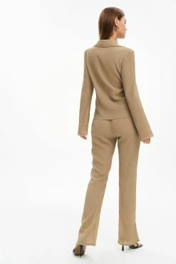 Alternative view of Solado Button Front Top & Texture Pants Set