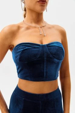 SOLADO Velvet Off Shoulder Bow Design Crop Top -Solado Shop jpeg 6139e5d1 9cd9 45ae a0bd 1197df8093a3 1800x1800