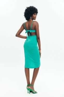 Solado Tie Back Solid Crop Top & High Split Pleated Skirt Set 6 Solado Tie Back Solid Crop Top & High Split Pleated Skirt Set -Solado Shop jpeg 74e2f75d 4d1f 40bf b353 0a4df5cf5737 1800x1800