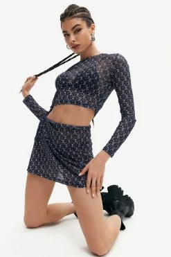 Solado Floral Print Mesh Crop Top & Tie Detail Skirt Set 16 Solado Floral Print Mesh Crop Top & Tie Detail Skirt Set -Solado Shop jpeg 75b08ef2 e23b 49c4 974a 54bd76421b15 1800x1800