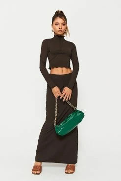 SOLADO Mock Neck Seam Detail Lettuce Trim Long Sleeve Top -Solado Shop jpeg 7843dce1 de2b 44a3 a5ba 907d7d444e43 1800x1800