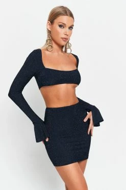 SOLADO Square Neck Split Cuff Flared Sleeve Glitter Crop Top -Solado Shop jpeg 882f71d5 ba01 4195 9717 4c271a12de40 1800x1800