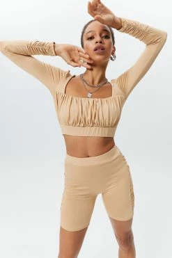 Solado Square Neck Ruched Crop Top & Shorts Set 23 Solado Square Neck Ruched Crop Top & Shorts Set -Solado Shop jpeg 8b7fe056 f30f 4395 9c63 cd9572314f57 1800x1800