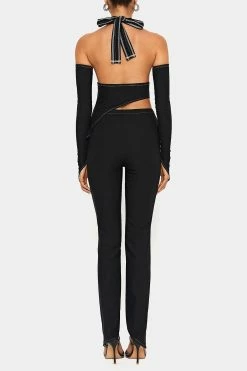 SOLADO Top-stitching Asymmetrical Hem Top & Pin Decor Pants Set With Oversleeve 13 SOLADO Top-stitching Asymmetrical Hem Top & Pin Decor Pants Set With Oversleeve -Solado Shop jpeg 8b9483c2 01d9 4f2f af0a 15704e03442b 1800x1800