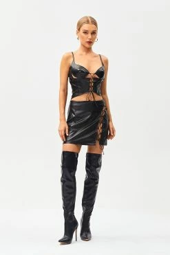 SOLADO Plunging Neck Lace Up PU Leather Crop Top -Solado Shop jpeg 8bbeb978 1152 45e3 bcd6 fcbcbc0c5b4a 1800x1800