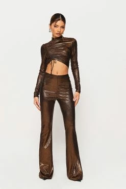 SOLADO Mock Neck Drawstring Ruched Sheen Long Sleeve Top 11 SOLADO Mock Neck Drawstring Ruched Sheen Long Sleeve Top -Solado Shop jpeg 944ee53d 363d 4398 849e 1a166bb1d3c6 1800x1800