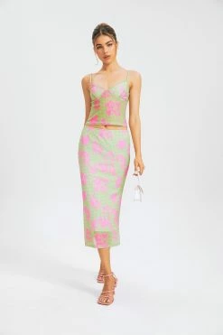 Solado Plaid Print Crop Top & Floral Layered Midi Skirt Set 11 Solado Plaid Print Crop Top & Floral Layered Midi Skirt Set -Solado Shop jpeg 96842643 9487 45fd b790 b7bc866dbb99 1800x1800