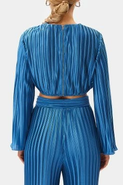 SOLADO Flared Sleeve Asymmetrical Hem Pleat Crop Top -Solado Shop jpeg 97147e42 dbc8 4632 b8b9 28396477cea1 1800x1800