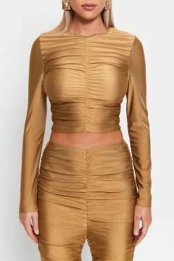 SOLADO Ruched Cinched Waist Long Sleeve Top 12 SOLADO Ruched Cinched Waist Long Sleeve Top -Solado Shop jpeg a294e9a1 9ca7 44e1 b0b1 00fe2790f678 1800x1800