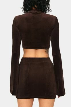 SOLADO Velvet Mock Neck Flared Sleeve Crop Top 13 SOLADO Velvet Mock Neck Flared Sleeve Crop Top -Solado Shop jpeg a2e0c3dc 8818 48e0 bafb 13e9cb8512ff 1800x1800