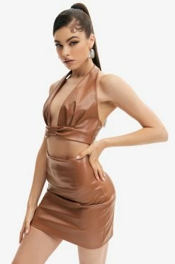 Solado Plunging Neck Backless Crop Top & Solid PU Leather Skirt Set -Solado Shop jpeg a386b67e f49a 4830 ba5e 76277f4e17ca 1800x1800