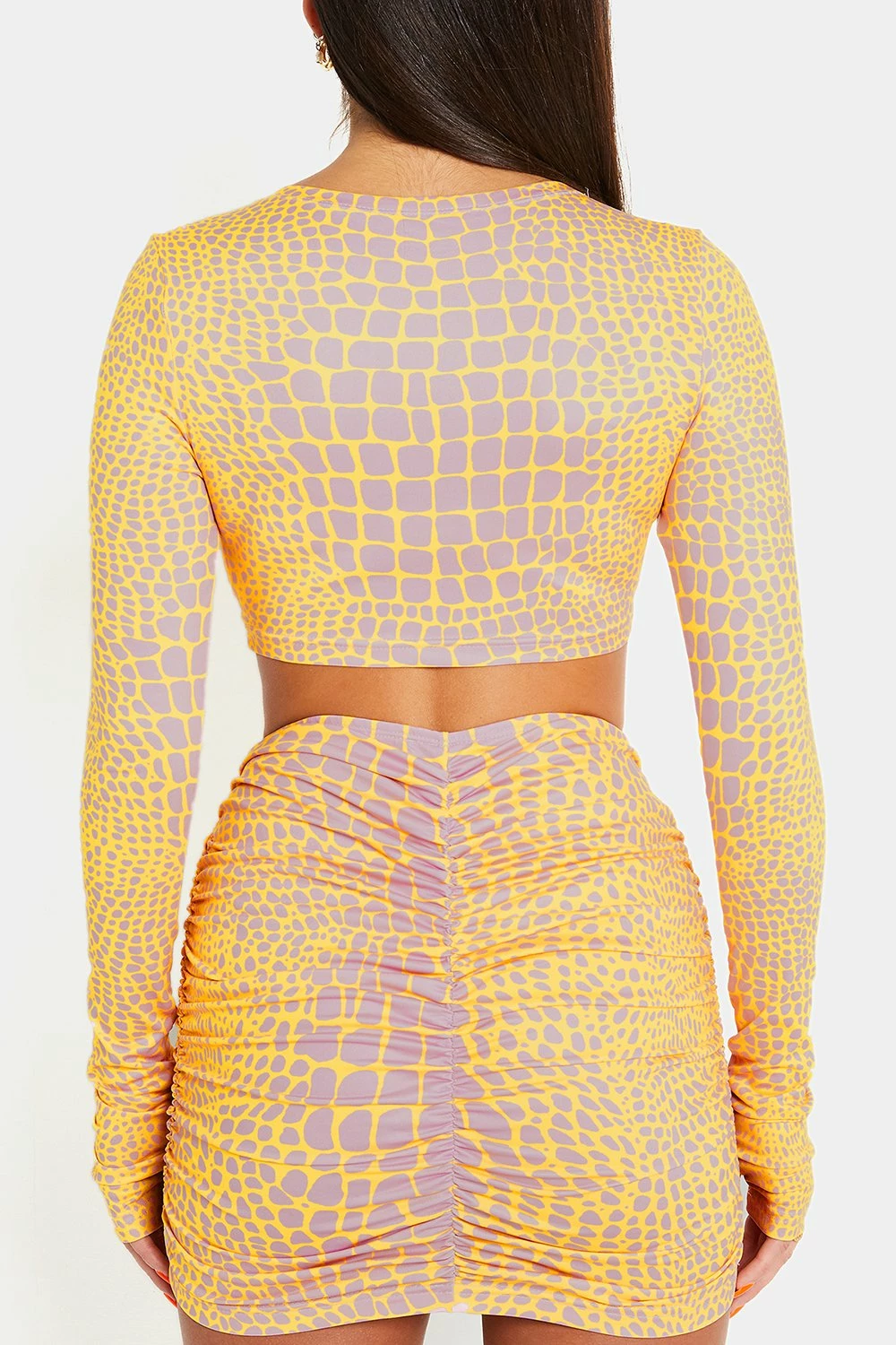 SOLADO Abstract Print Colorblock Long Sleeve Top 7 SOLADO Abstract Print Colorblock Long Sleeve Top - Image 7
