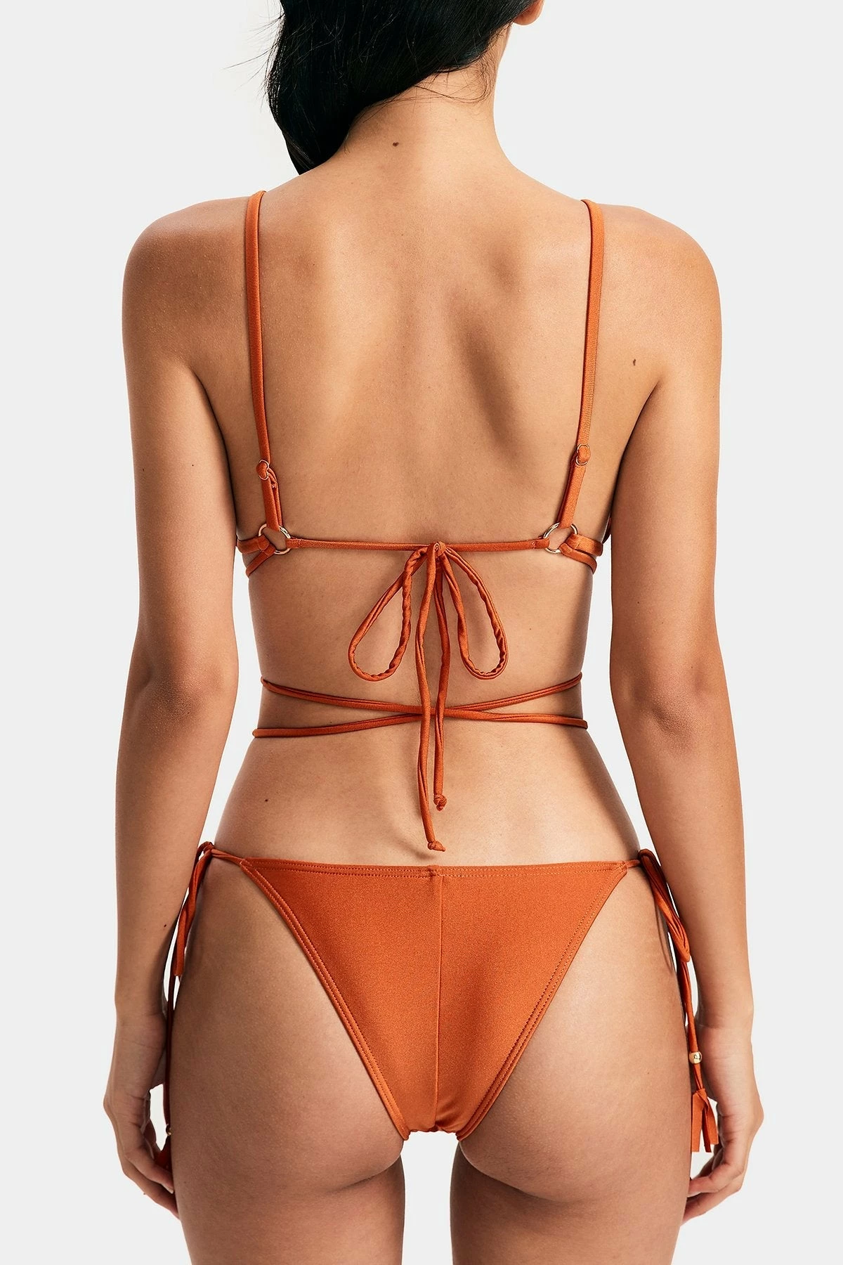 Solado Cross Tie Tassel Charm Backless Bikini Swimsuit 7 Solado Cross Tie Tassel Charm Backless Bikini Swimsuit - Image 7