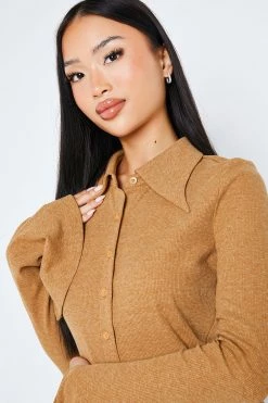 SOLADO Lapel Neck Flared Sleeve Shirt & Split Hem Pants Set -Solado Shop jpeg b0d164cf 50f4 46fa 9042 1a435e76562b 1800x1800