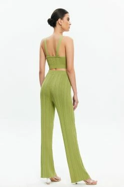 Alternative view of Solado Knitted Sleeveless Top & Wide Leg Solid Pant Set
